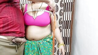 mature Desi Darji (tailor) fucked hard with jiya Hindi Roleplay sex cumshot anal